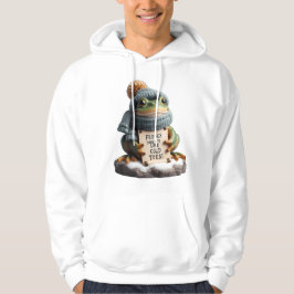 Sudadera Rana encantadora de invierno en ropa de punto: cam