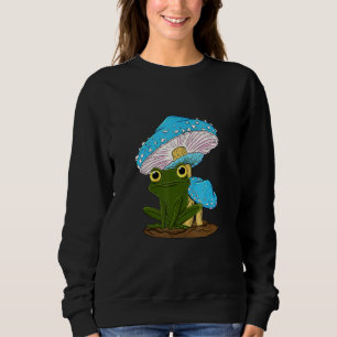 Sudadera Rana honrada de hongos Mujeres Rana Amor 1