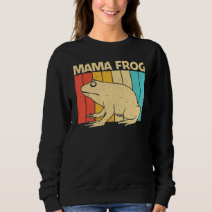 Sudadera Rana Linda Para Mujeres Mamá Cazadora De Sapos Mas