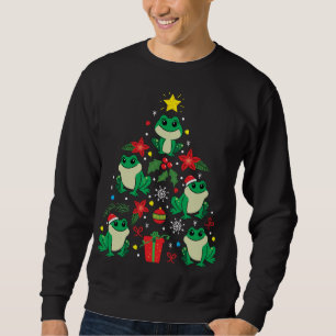 Sudadera Rana Navidad Ornament Tree Funny Xmas Gift
