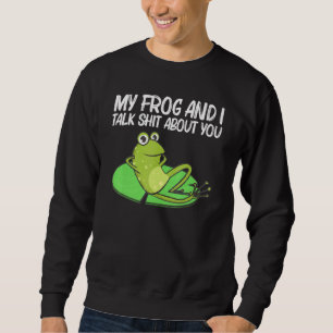 Sudadera Rana Para Hombres Las Mujeres Cute Tadpole Tadpole