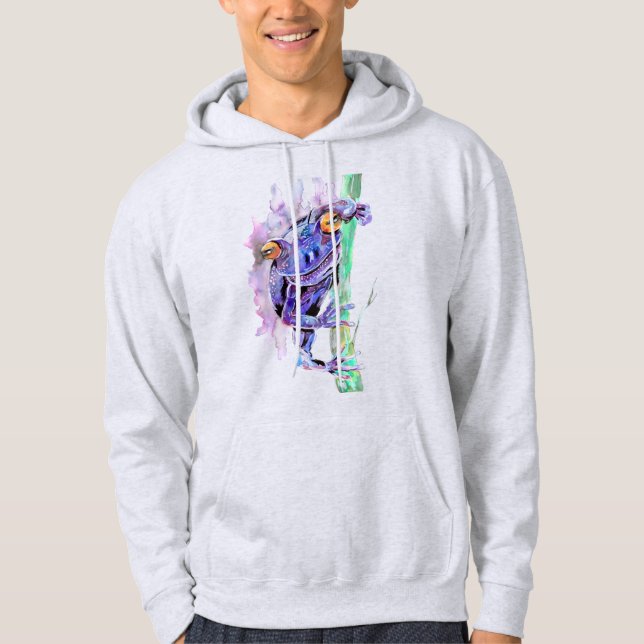 Sudadera Rana Púrpura (Anverso)