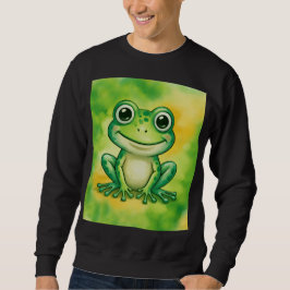 Sudadera Rana verde linda