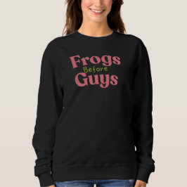 Sudadera Ranas antes que chicos de San Valentín