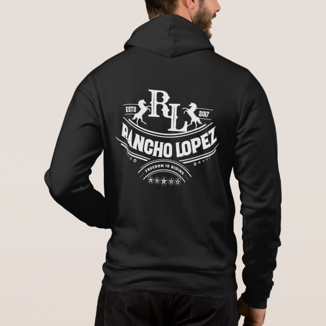 Sudadera Rancho López "Goodie Zip-Up Hoodie" (Reverso)