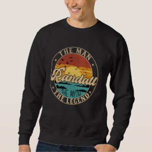Sudadera RANDALL El Hombre El Mito La Leyenda Nombre