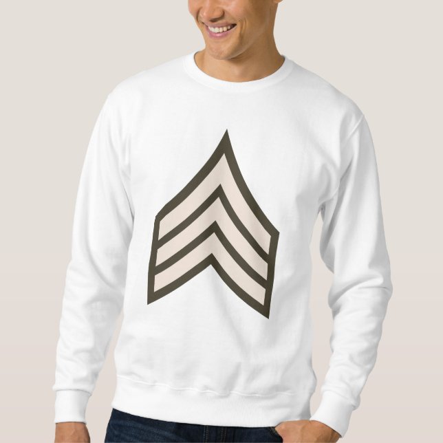 Sudadera rango de sargento del ejército (Anverso)