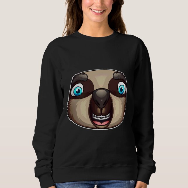 Sudadera Ranura de Guay con cordones dentales divertida (Anverso)