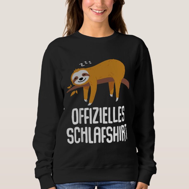 Sudadera Ranura oficial del sueño (Anverso)