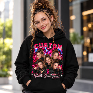 Sudadera Rap de Fotos Personalizadas 90s