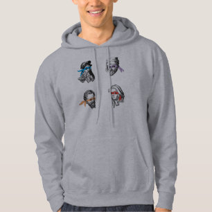 Sudadera Raphael Michelagelo de Leonardo Donatello de Ninja
