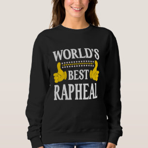 Sudadera Rapheal Nombre Personal Gracioso Nombre Abeja del 