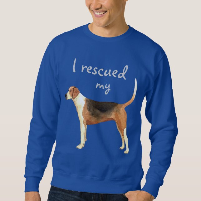 Sudadera Raposero americano del rescate (Anverso)