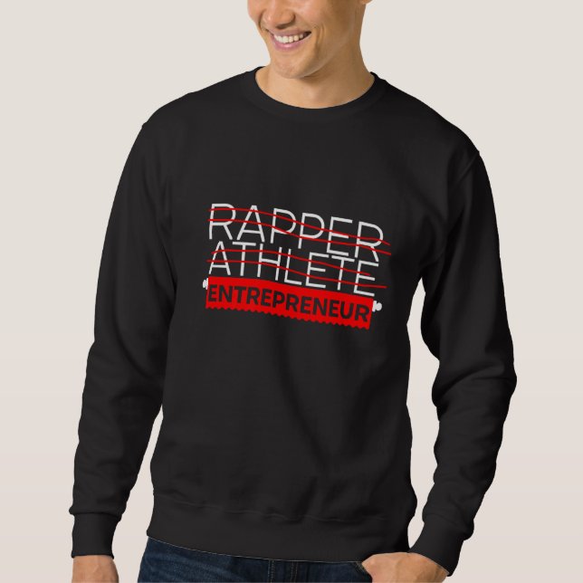 Sudadera Rapper Atlete Emprendedor (Anverso)