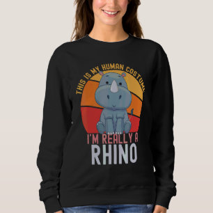 Sudadera Raro Este es mi disfraz de humano Soy realmente un