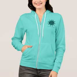 Sudadera ¡Raro pero allí! cerv pequeño/grande. zipup del