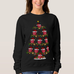 Sudadera Raspberry Fruit Lover Xmas Santa Raspberry Navidad