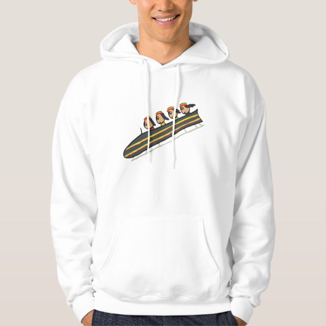 Sudadera Rasta Bobsleigh Team (Anverso)