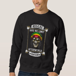 Sudadera Rasta de música de cráneo de reggae - Rastafari Ra