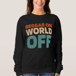 Sudadera Rasta De Reggae Retro - Reggae De Música Vintage E