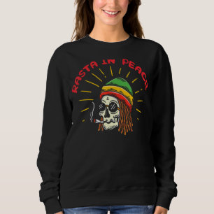 Sudadera Rasta En Paz Estilo Reggae Para La Música De Regga