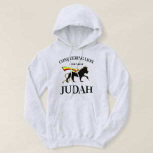 Sudadera RASTA León de Judá Rojo Dorado Verde