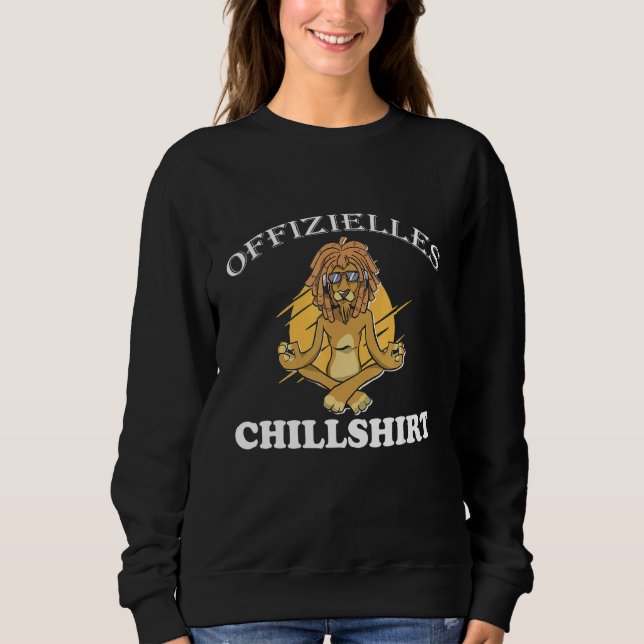 Sudadera Rasta Leon Meditation oficial Chill Pajama (Anverso)