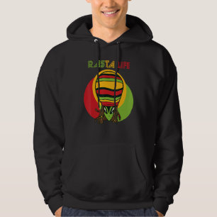 Sudadera Rasta Life Jamaica Souvenir Reggae Alien Rastafari