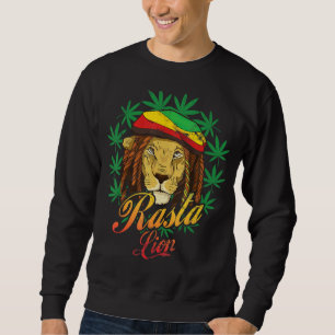 Sudadera Rasta Lion Reggae Style Para La Música De Reggae