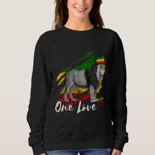 Sudadera Rasta Reggae León De Judah Rastafari Orgullo Jamai
