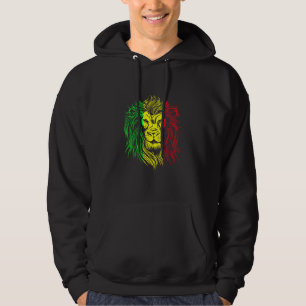 Sudadera Rastafari Lion Mandala Reggae Music Jamaica Rast