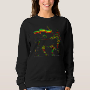 Sudadera Rastafarian Orgullo Reggae Rasta León Rast