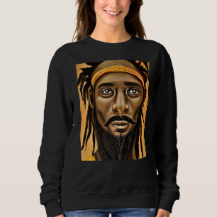 Sudadera Rastaman Reggae Dub Jah Rasta diseño Premium_38