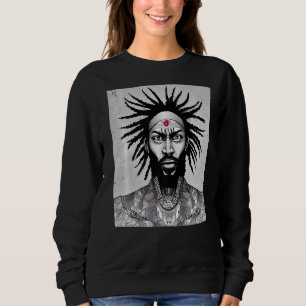 Sudadera Rastaman Reggae Dub Jah Rasta diseño Premium_8