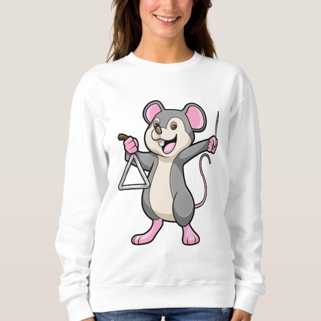 Sudadera Rat at Music con Triangel (Anverso)
