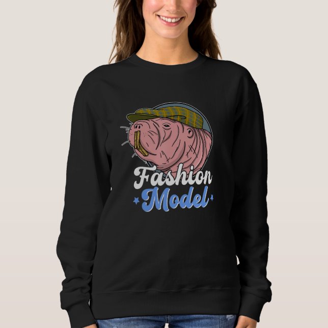 Sudadera Rat rodent africa Rat biologist (Anverso)