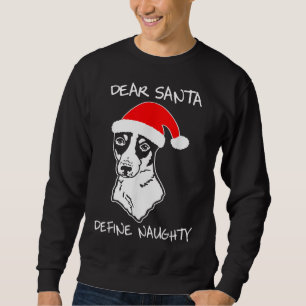 Sudadera Rat Terrier divertidos y feos regalos de Navidad p