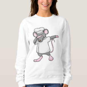 Sudadera Rata como cocinero en Dab de baile Hip Hop