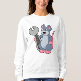 Sudadera Rata como mecánica con llave