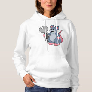 Sudadera Rata como mecánica con llave