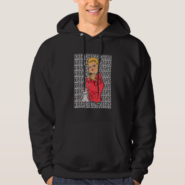 Sudadera Rata de dos patas Funny Mexicana Paquita la del Ba (Anverso)