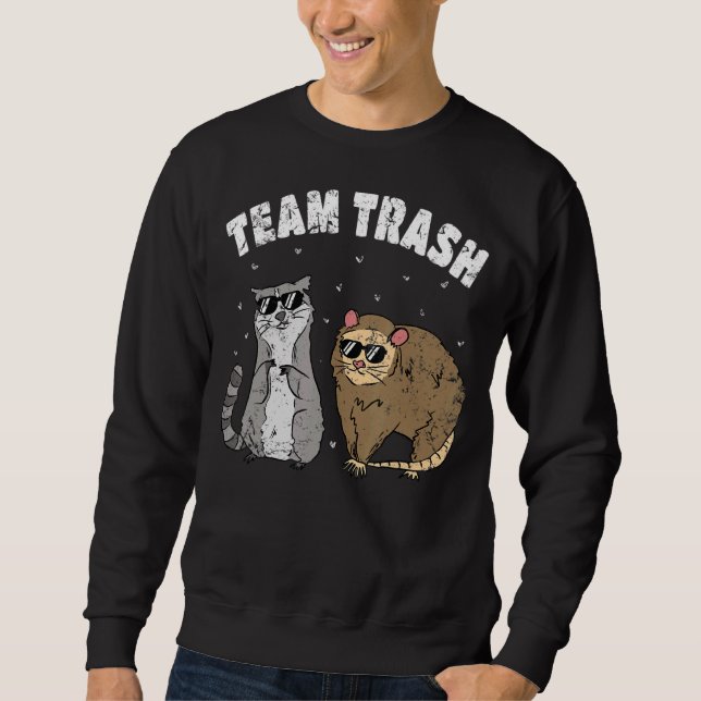 Sudadera Rata de mapache para equipo (Anverso)