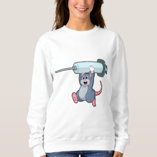 Sudadera Ratón como enfermera con jeringas.PNG