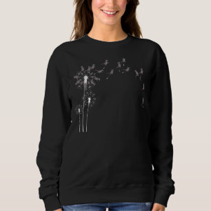 Sudadera Ratón Dandelion de la planta de flores de animales