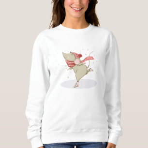 Sudadera Ratón de patinaje deportivo