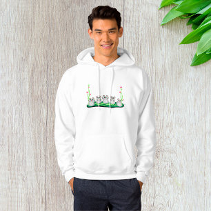 Sudadera Ratones Personalizados en hierba con flores