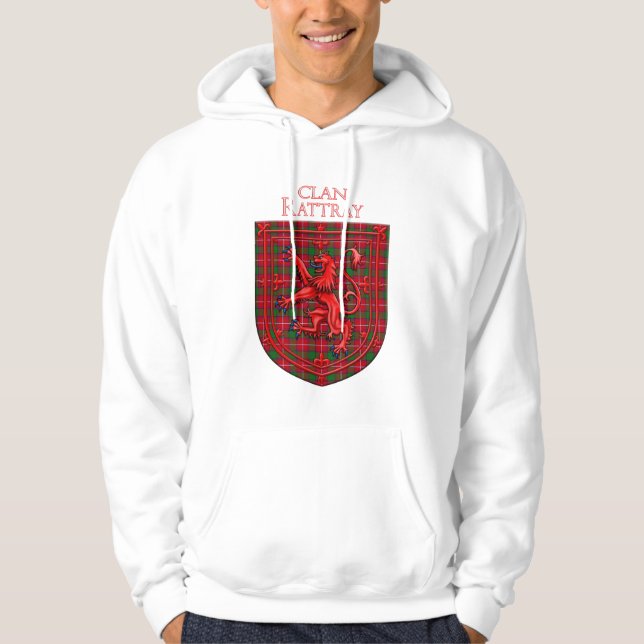 Sudadera Rattray Tartan Scottish Plaid Lion Rampant (Anverso)