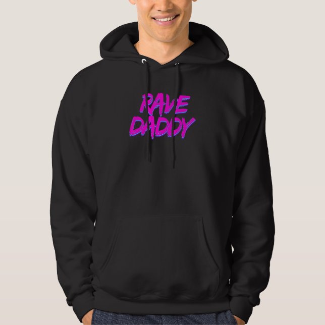 Sudadera Rave Daddy Techno Rave Festival de la Fiesta EDM B (Anverso)