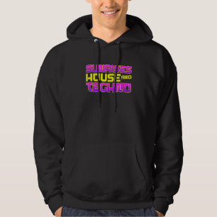 Sudadera Rave DJ EDM Sunrises House Y Techno