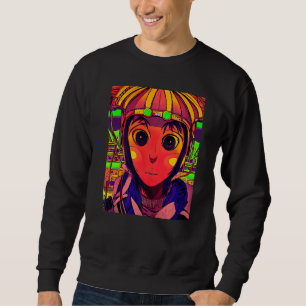 Sudadera Rave Fiesta Psychedelic EDM Trance Club DJ diseño 